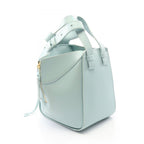 Loewe Handbag Hammock Bag Compact 2-Way Light Blue Leather — view 2