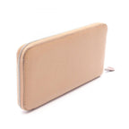 Hermes Round Wallet Azap Long Silk in Chai Leather in — view 2