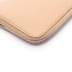 Hermes Round Wallet Azap Long Silk in Chai Leather in — view 9