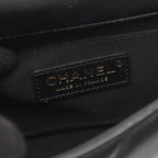 Chanel Shoulder Bag Quilted Small Flap Black Lambskin Chain — view 4