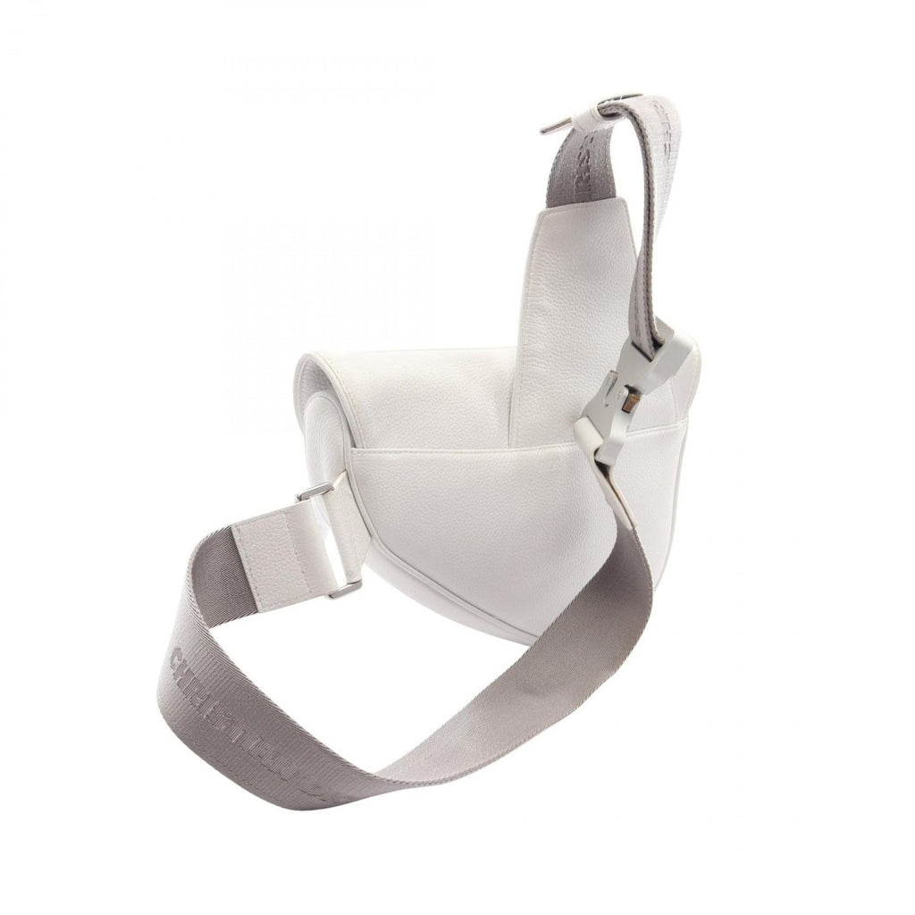 Dior Waist Bag White Leather — view 2