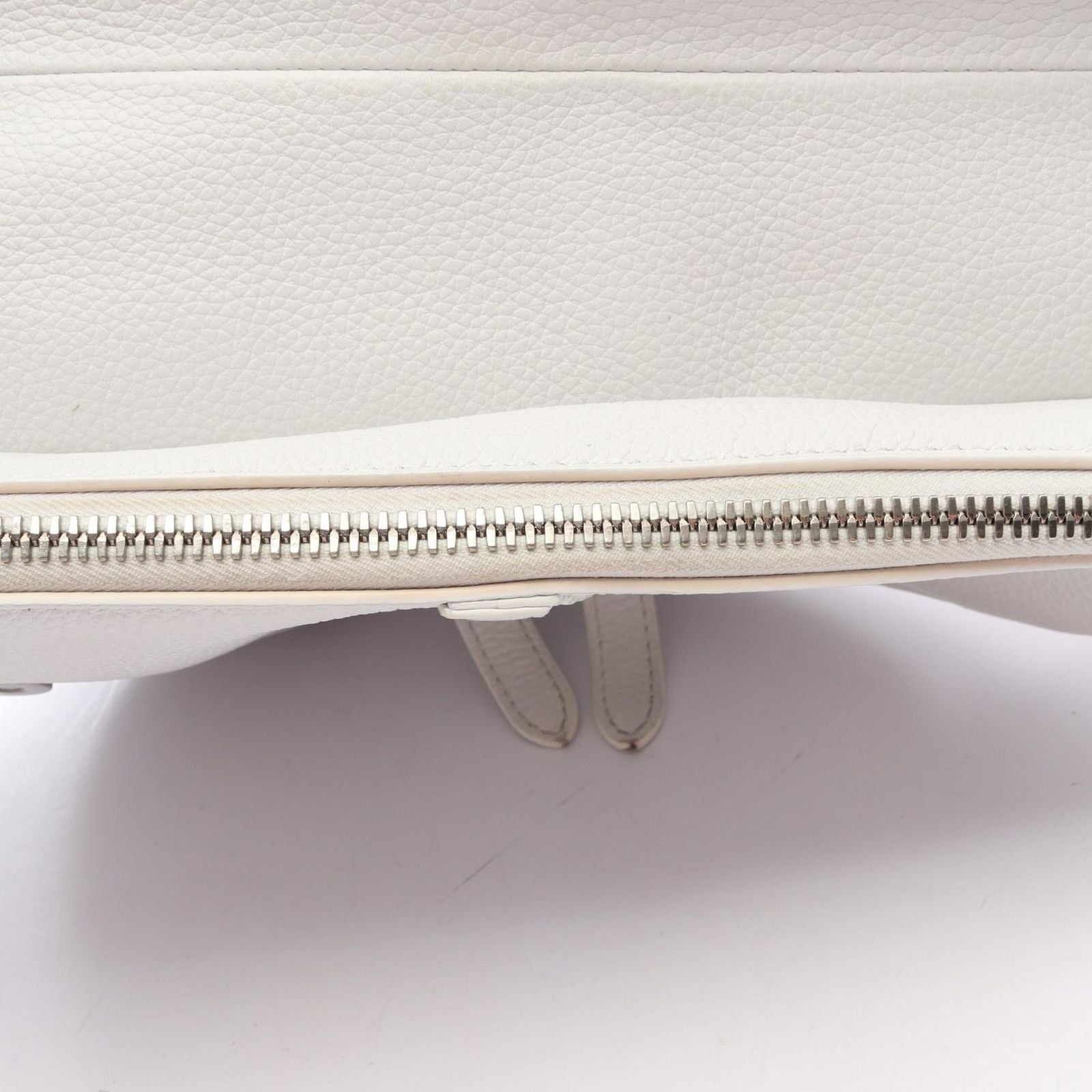 Dior Waist Bag White Leather — view 7