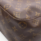 Louis Vuitton Shoulder Bag Looping GM Canvas Leather — view 8