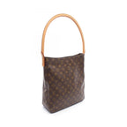 Louis Vuitton Shoulder Bag Looping GM Canvas Leather — view 2