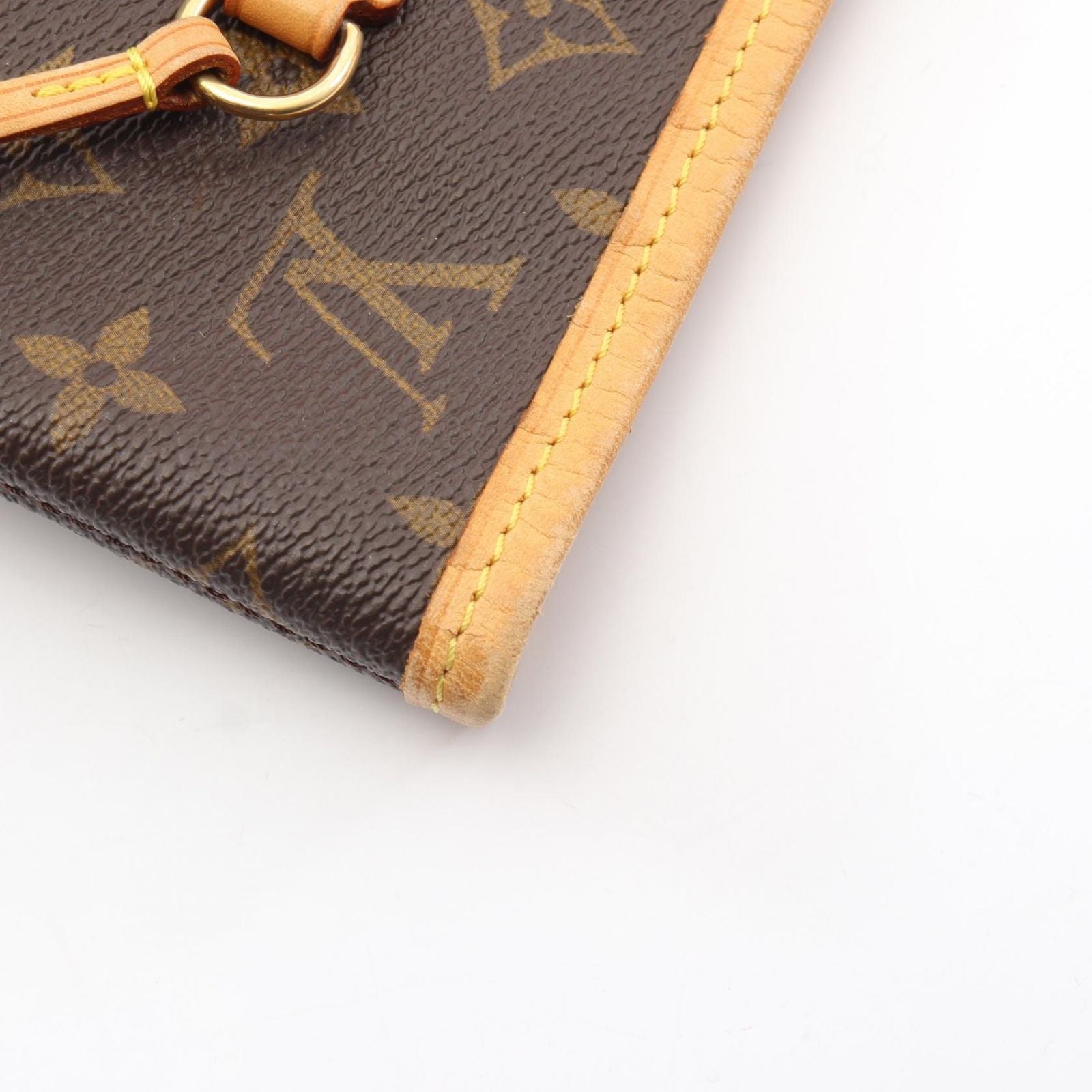 Louis Vuitton Tote Neverfull MM Monogram Canvas Leather — view 7