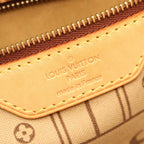 Louis Vuitton Tote Neverfull MM Monogram Canvas Leather — view 4