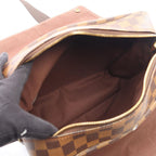 Louis Vuitton Shoulder Bag Naviglio Damier Ebene Canvas Leather — view 3