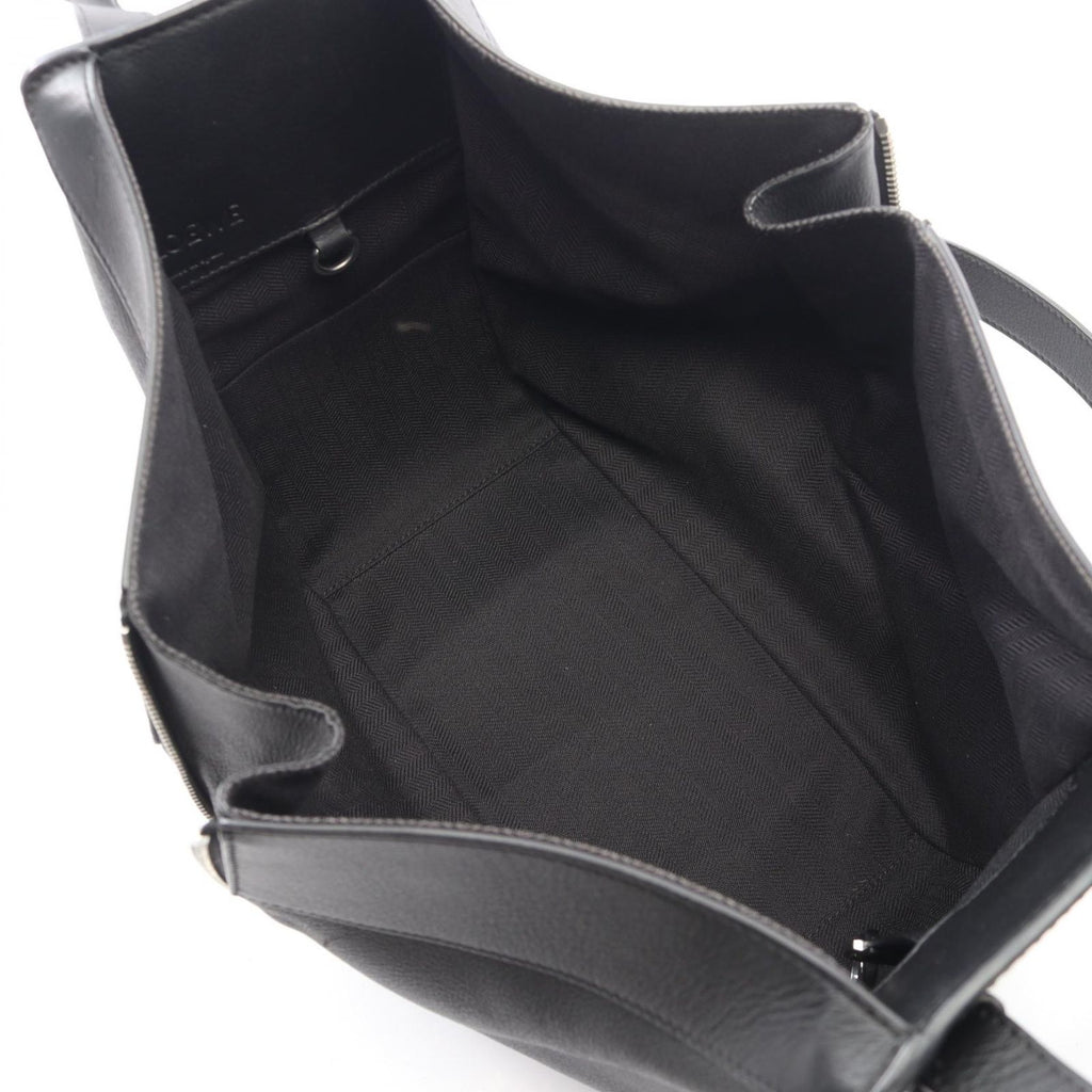 Loewe Handbag Hammock Small 2-Way Black Leather — view 3
