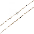 Chanel Necklace Earrings CC Logo Bambi — view 4