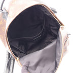 Louis Vuitton Backpack Palm Springs MM Canvas Leather — view 3