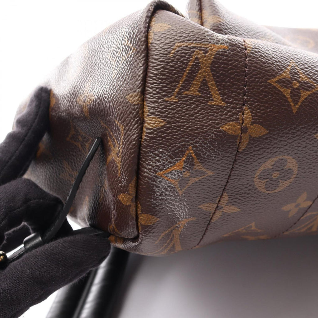 Louis Vuitton Backpack Palm Springs MM Canvas Leather — view 7