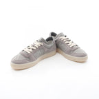 Prada Sneakers Triangle Logo Downtown Gray Nylon Suede — view 3