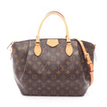 Louis Vuitton Handbag Turenne MM 2-Way Canvas Leather