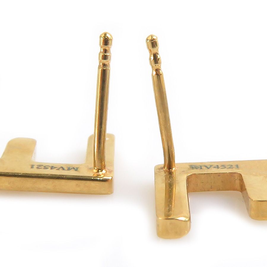 Fendi Earrings Drop Gold — view 5