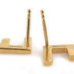Fendi Earrings Drop Gold — view 5