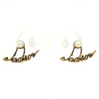 Dior Earrings Ja Gold