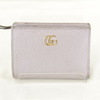Gucci Bifold Wallet Leather Purple