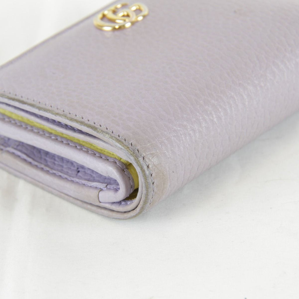 Gucci Bifold Wallet Leather Purple — view 6