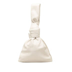 Bottega Veneta Mini the Twist Handbag White Leather