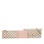 Louis Vuitton Damier Azur Pochette Felicity Chain Wallet Shoulder Bag White — view 7