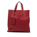 Prada Tote Red Leather