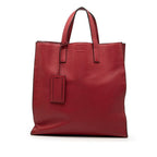 Prada Tote Red Leather