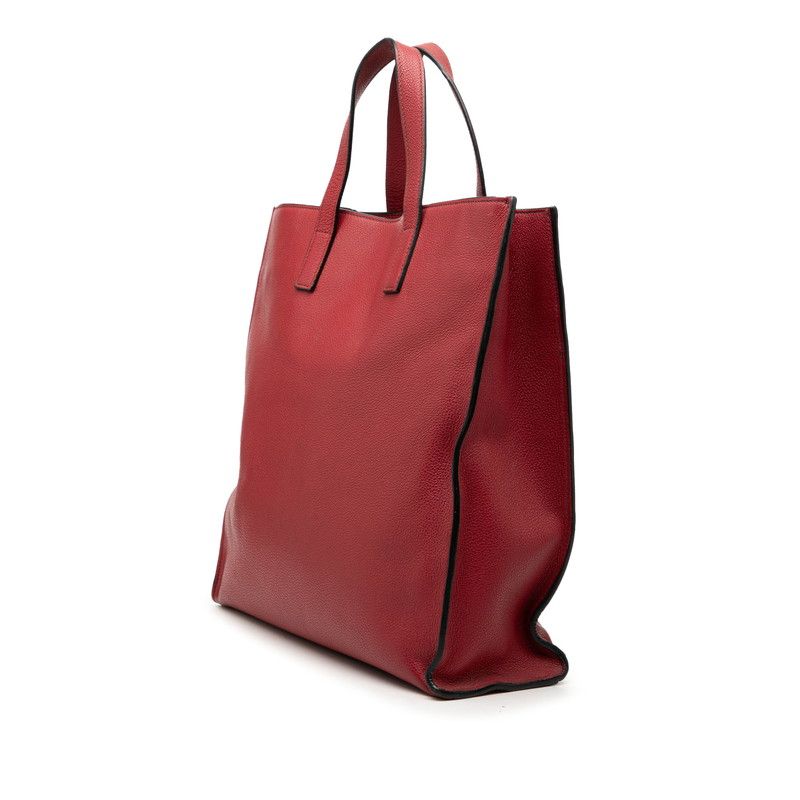 Prada Tote Red Leather — view 2