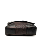 Bottega Veneta Intrecciato Crossbody Shoulder Bag Black Leather — view 3