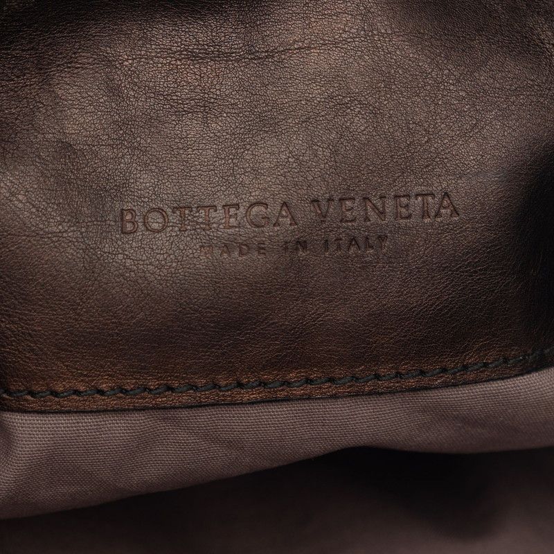 Bottega Veneta Intrecciato Crossbody Shoulder Bag Black Leather — view 5