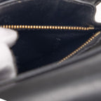 Celine Classic Box Small Shoulder Bag Black Leather — view 6