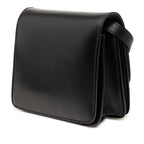 Celine Classic Box Small Shoulder Bag Black Leather — view 2