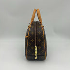 Louis Vuitton Tourville Monogram Mini Boston Hand Bag Brown — view 3