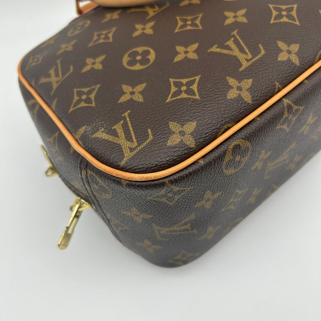 Louis Vuitton Tourville Monogram Mini Boston Hand Bag Brown — view 8