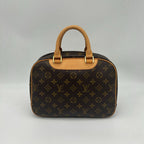 Louis Vuitton Tourville Monogram Mini Boston Hand Bag Brown — view 2