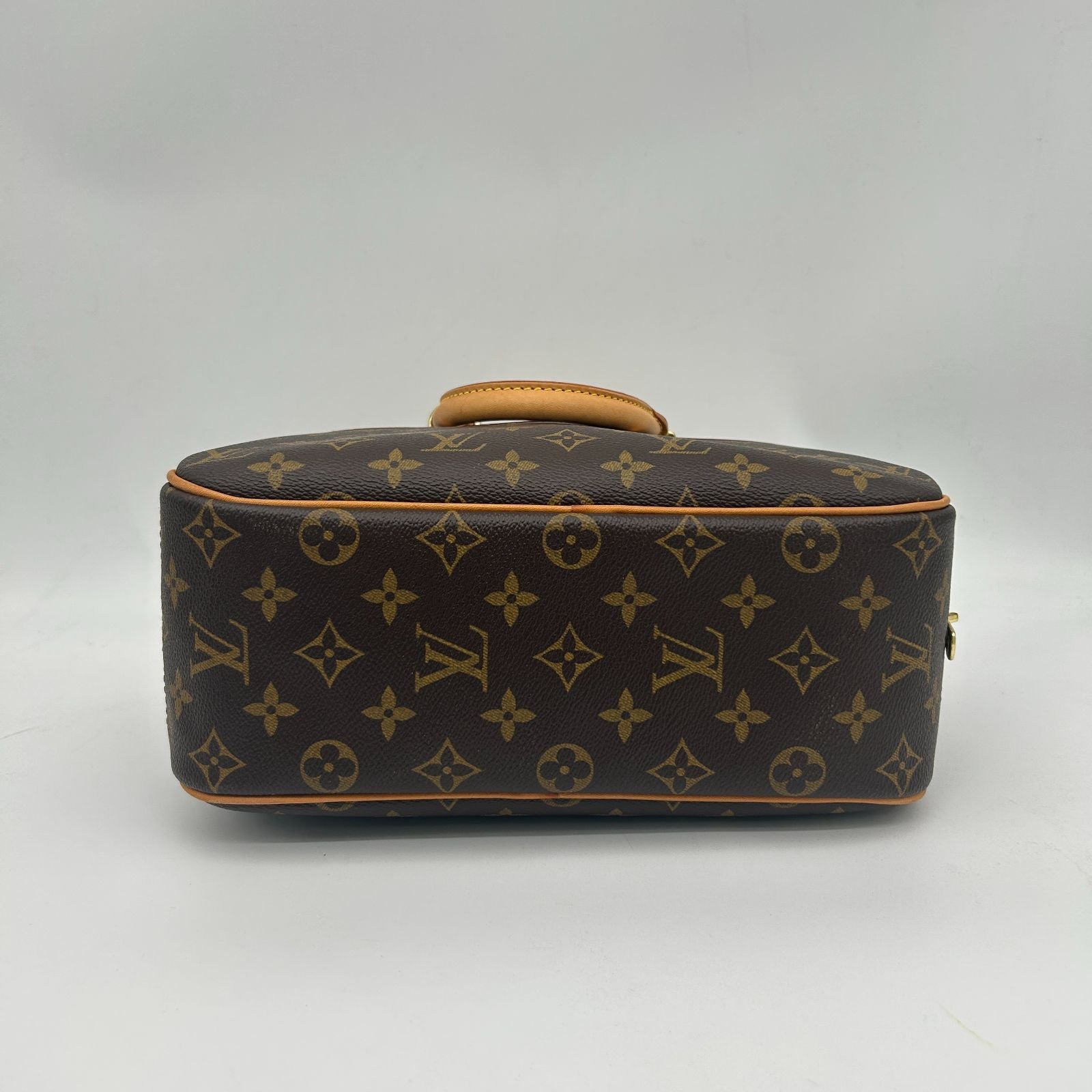 Louis Vuitton Tourville Monogram Mini Boston Hand Bag Brown — view 5