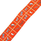 Hermes Twilly Scarf Orange — view 5