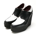 Celine Dress Shoes 36.5 Wedge Sole Bicolor