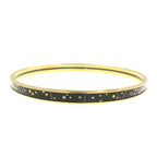 Hermes Enamel Bracelet Gold — view 2