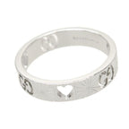 Gucci Icon Ring White Gold