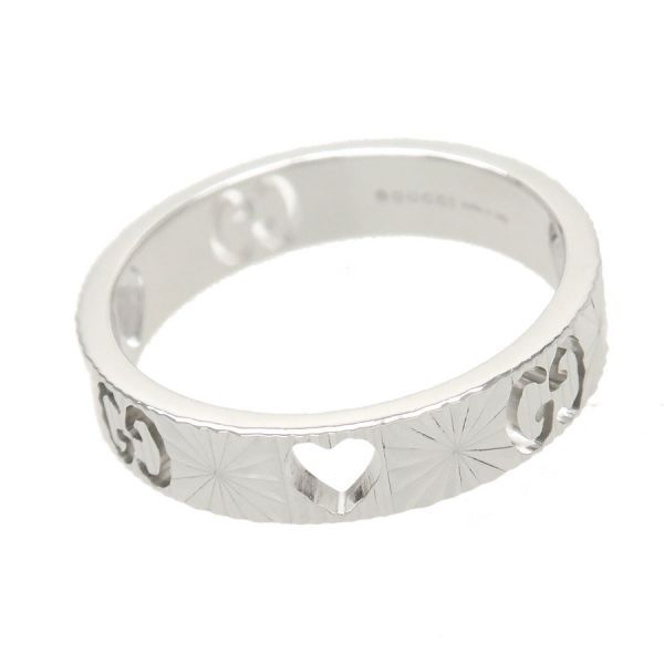 Gucci Icon Ring White Gold