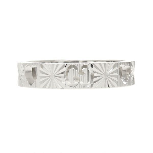 Gucci Icon Ring White Gold