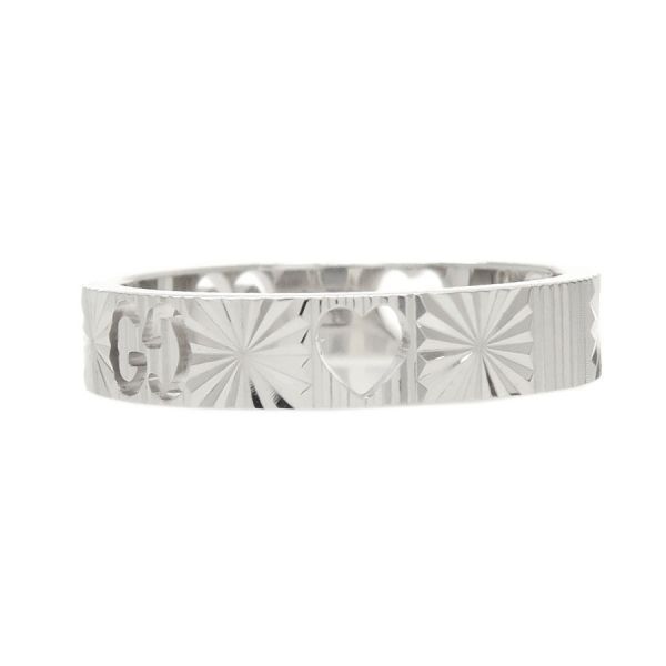 Gucci Icon Ring White Gold
