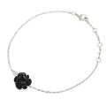 Chanel Camellia Collection Diamond Bracelet Onyx