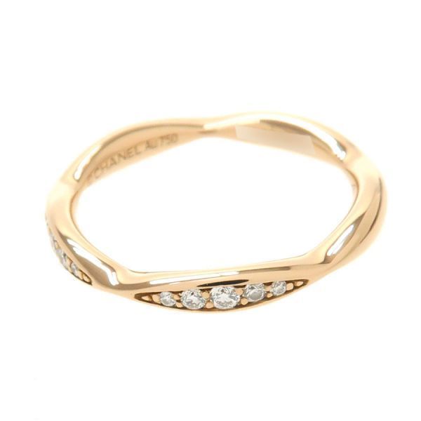 Chanel Camellia Collection Ring Half Eternity