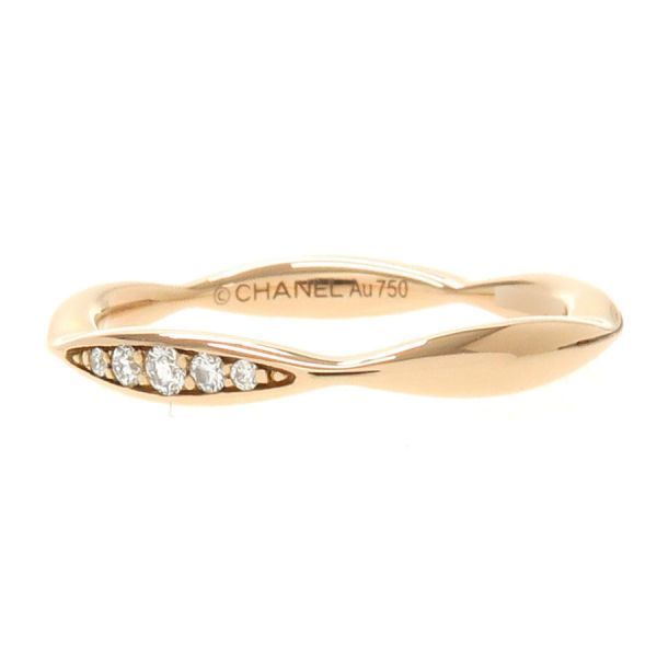 Chanel Camellia Collection Ring Half Eternity