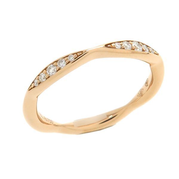 Chanel Camellia Collection Ring Half Eternity