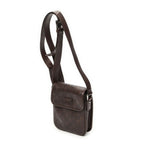 Gucci Mini Faux Crossbody Dark Brown Guccissima — view 2
