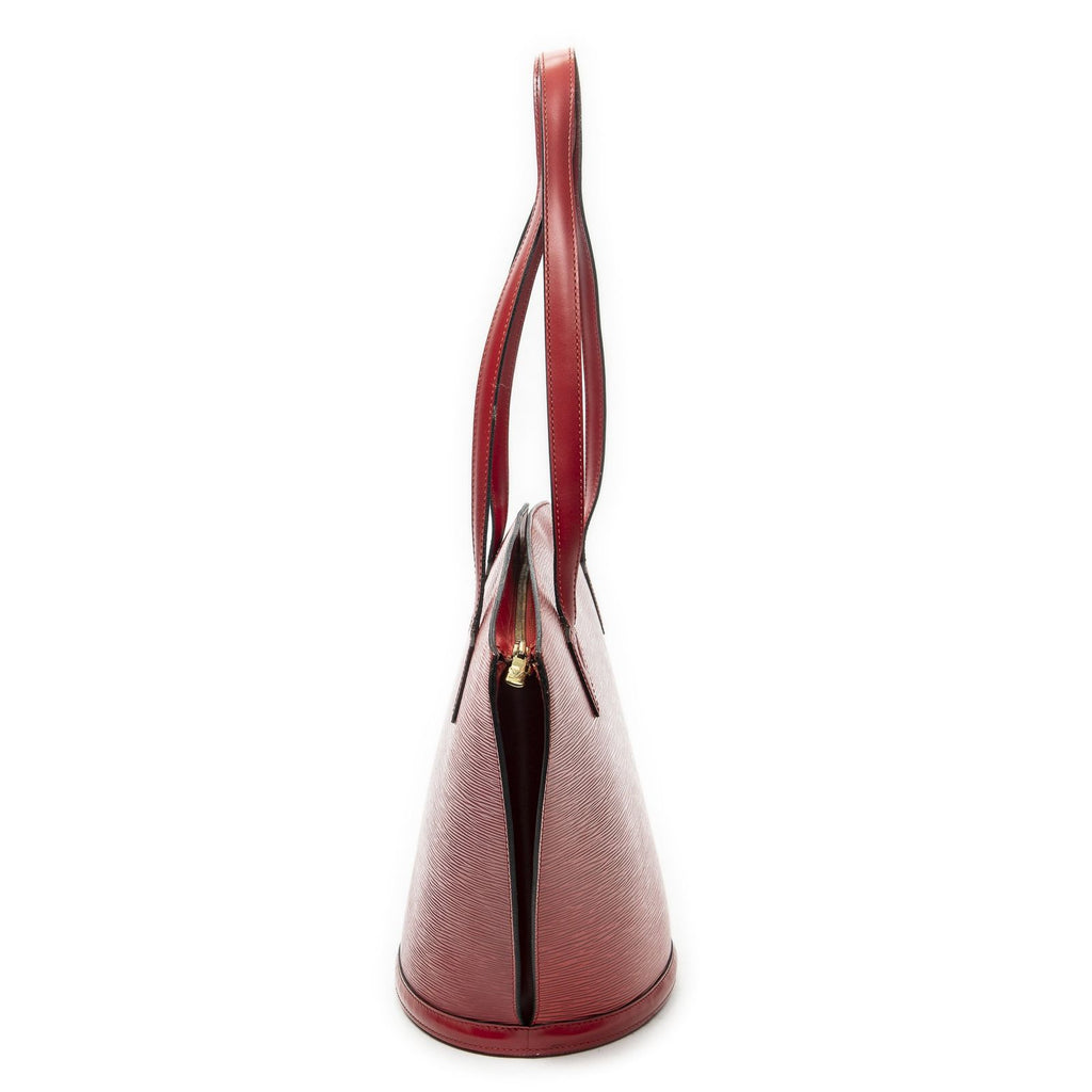 Louis Vuitton Saint Jacques Shopping Red Epi Messenger — view 4