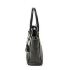 Prada Convertible Tote Black Saffiano Leather — view 3