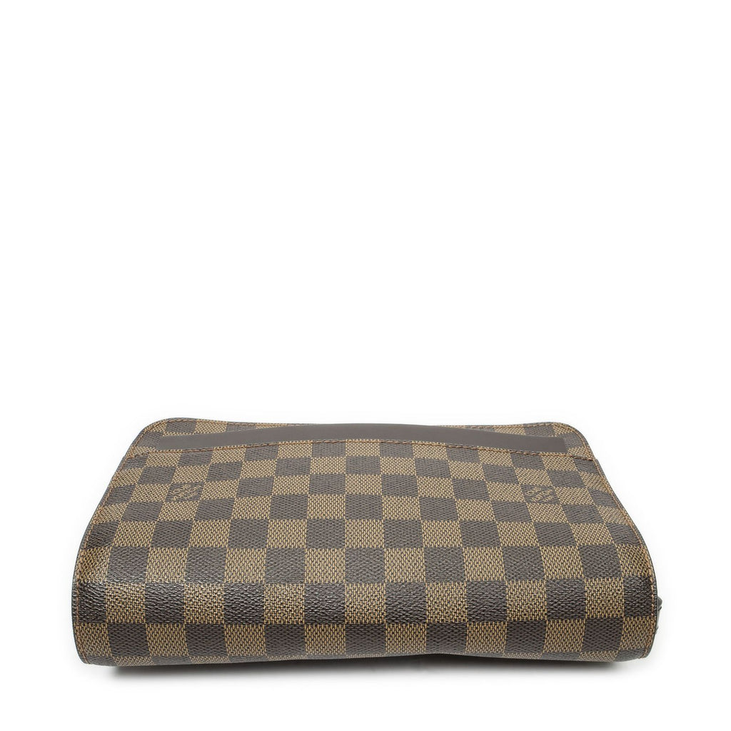 Louis Vuitton St Clutch Brown Damier Ebene — view 3